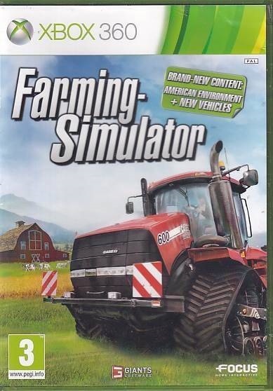 Farming Simulator - XBOX 360 (B Grade) (Genbrug)